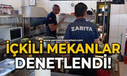 İçkili mekanlar denetlendi