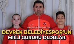 Devrek Belediyespor’un milli gururu oldular