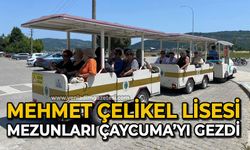 Mehmet Çelikel Lisesi mezunları Çaycuma’yı gezdi