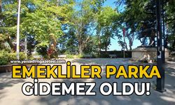 Emekliler parka gidemez oldu!