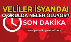 O okulda neler oluyor? Veliler isyanda!
