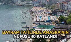 Bayram tatilinde Amasra’nın nüfusu 10 katlandı