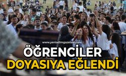Öğrenciler doyasıya eğlendi