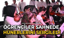 Öğrenciler sahnede hünerlerini sergiledi