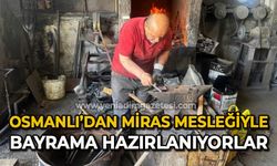 Osmanlı’dan miras mesleğiyle kurban bayramına hazırlanıyor