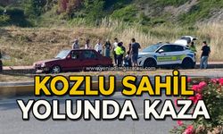 Kozlu sahil yolunda kaza