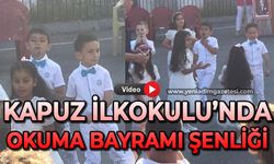 Kapuz İlkokulu'nda görkemli Okuma Bayramı şenliği