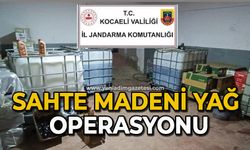Sahte madeni yağ operasyonu