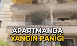 Apartmanda yangın paniği: Yaşlı kadın fenalık geçirdi