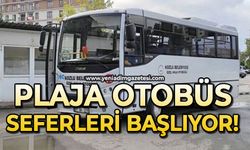 Plaja otobüs seferleri başlıyor
