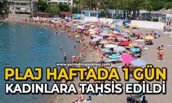 Plaj haftada 1 gün kadınlara tahsis edildi