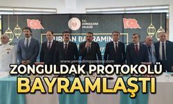 Zonguldak protokolü bayramlaştı