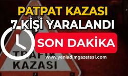Patpat kazası: 7 yaralı