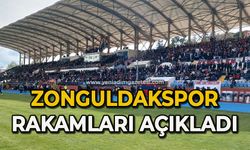 Zonguldakspor rakamları açıkladı