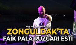 Zonguldak’ta Faik pala rüzgarı esti