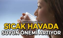 Artan hava sıcaklıklarına karşı suyun önemi artıyor