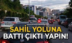 Sahil yoluna battı çıktı yapın!