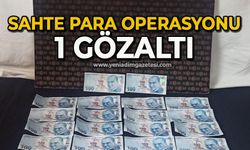 Sahte para operasyonu: 1 gözaltı