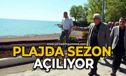 Plajda sezon açılıyor