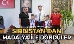 Sırbistan’dan madalya ile döndüler