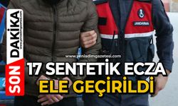 17 sentetik ecza ele geçirildi