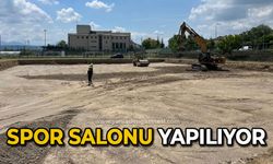 Spor salonu yapılıyor