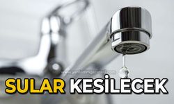 Sular kesilecek