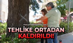 Tehlike ortadan kaldırıldı