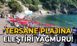 Tersane plajına eleştiri yağmuru!