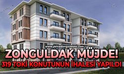 Zonguldak müjde: 319 TOKİ konutunun ihalesi gerçekleştirildi