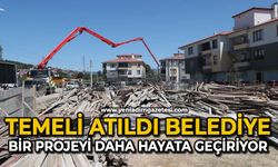Temeli atıldı Belediye bir projeyi daha hayata geçiriyor