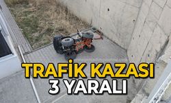 Trafik kazası: 3 yaralı