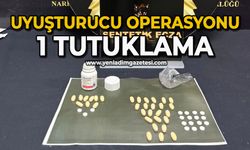 Uyuşturucu operasyonu: 1 tutuklama