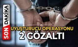 Uyuşturucu operasyonu: 2 gözaltı