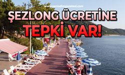 Şezlong ücretine tepki var!