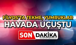 Filyos'ta tekme, yumruklar havada uçuştu