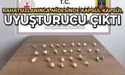 Rahatsızlanınca midesinde kapsül kapsül uyuşturucu çıktı