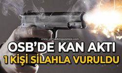 OSB'de olay: 1 kişi silahla vuruldu