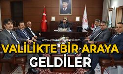 Valilikte bir araya geldiler