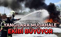 Yangınlara müdahale ekibi büyüyor