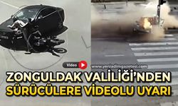 Zonguldak Valiliği'nden sürücülere videolu uyarı