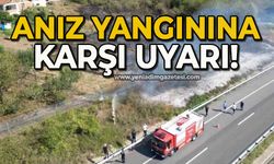 Anız yangınlarına karşı uyarı