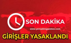 Girişler yasaklandı