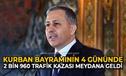 Kurban Bayramının 4 gününde 2 bin 960 trafik kazası meydana geldi