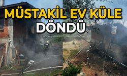 Müstakil ev küle döndü