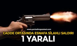 Cadde ortasında esnafa silahlı saldırı: 1 yaralı