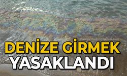 Denize girmek yasaklandı