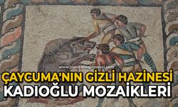 Çaycuma'nın gizli hazinesi Kadıoğlu Mozaikleri