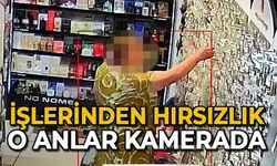 İşlerinden hırsızlık: O anlar kamerada