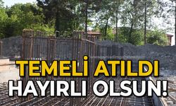 Temeli atıldı hayırlı olsun!